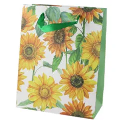 Punga cadou din hartie 18x23 CM, Floarea soarelui