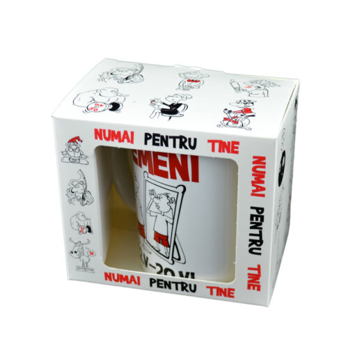 Cana ceramica 300 ml Zodiac "Gemeni" in cutie decorativa