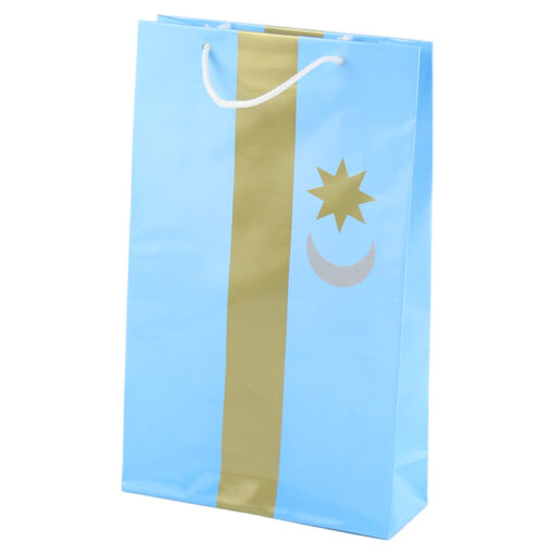Punga cadou din hartie laminata 17x28 CM - Steagul Secuiesc