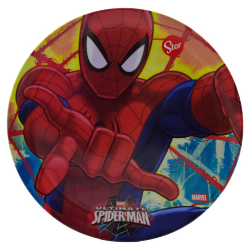Farfurie intinsa realizata din melamina - Design Spiderman (Model 1)