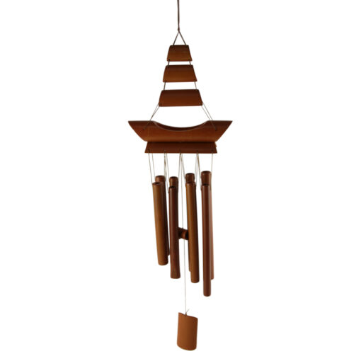Clopotel de vant din bambus 19x74 CM