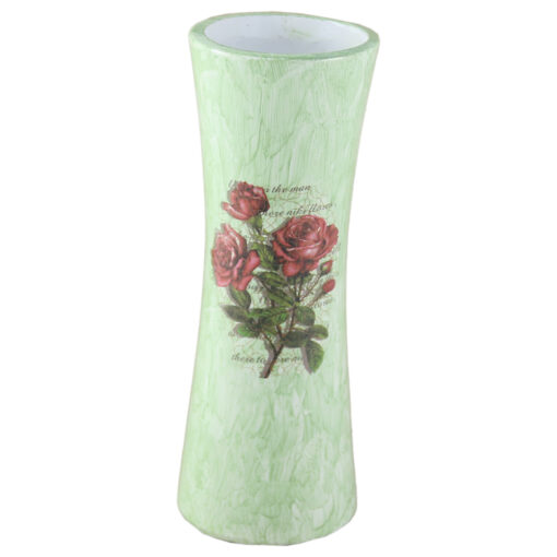 Vaza din ceramica Rose Pastel 9x25 CM - Model 3