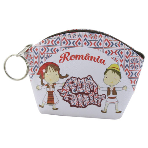 Breloc 12x8 CM, Romania, Copii in port traditional