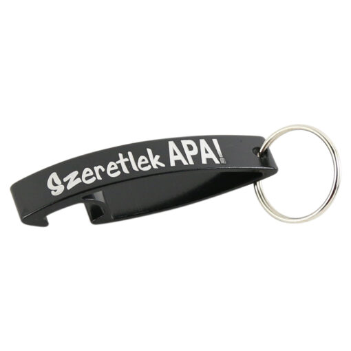 Breloc cu desfacator de sticle "Szeretlek Apa" 7 CM