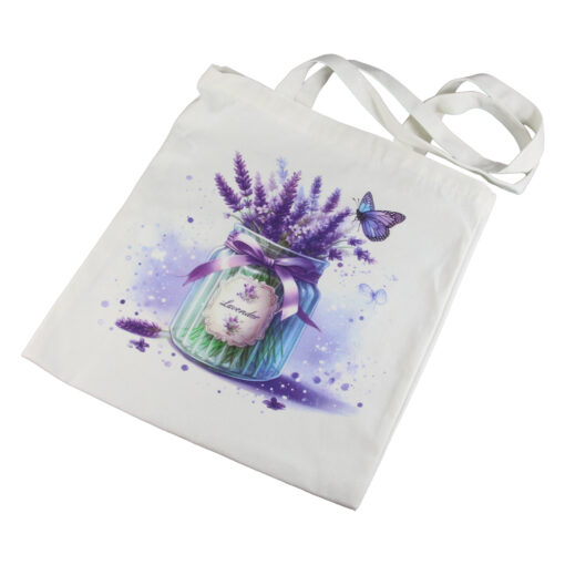 Sacosa textil 35x40 CM, Lavanda