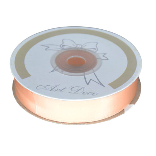 Rola panglica satin Somon 15 mm x 25 m, Art Deco