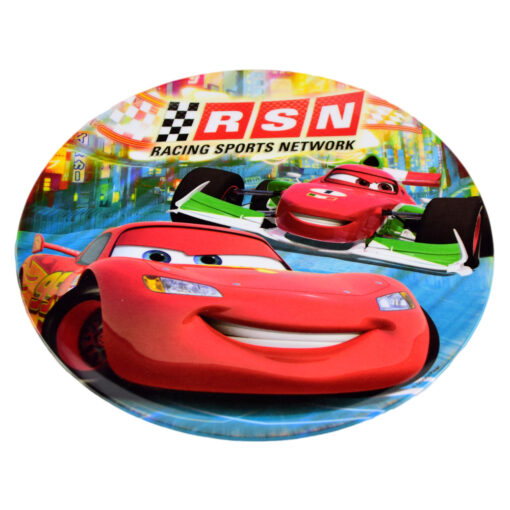 Farfurie intinsa realizata din material plastic - 20 cm - Design Cars