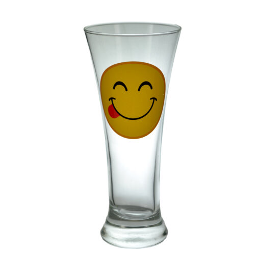 Pahar bere din sticla, Emotes Tongue