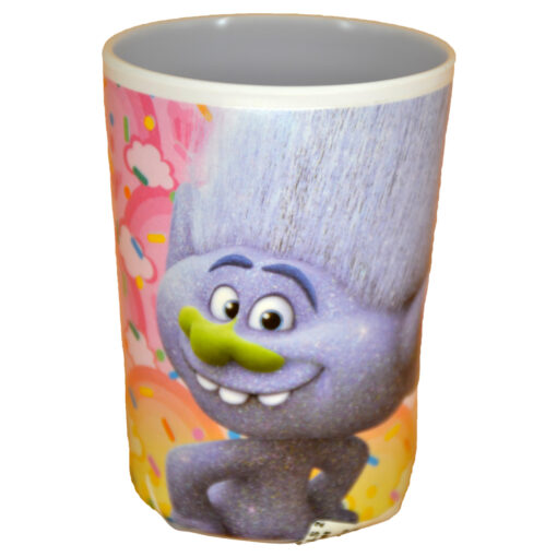 Pahar realizat din material plastic - 200 ml - Design Trolls