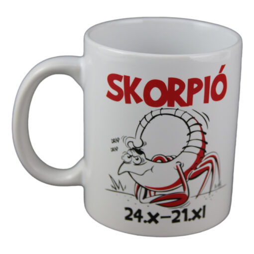 Cana ceramica Zodiac "Skorpio" 300 ml, in cutie decorativa