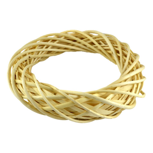 Coroana pentru decor din rachita 14 CM - Naturala