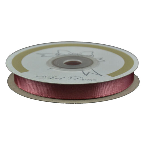 Rola panglica satin Rose 10 mm x 25 m, Art Deco