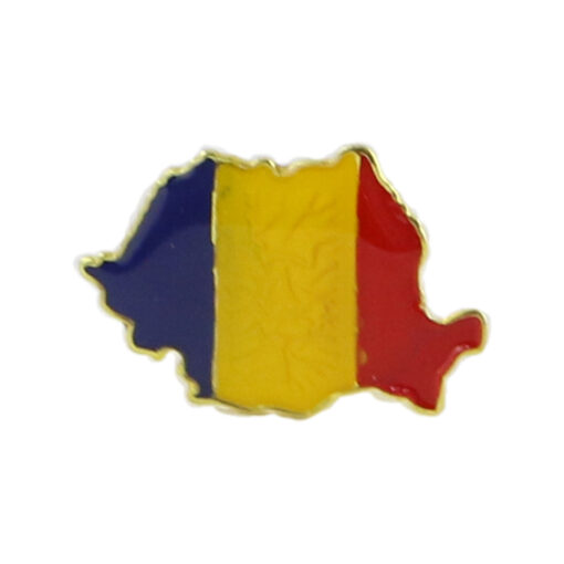 Insigna din metal 2.5 CM Harta Romaniei