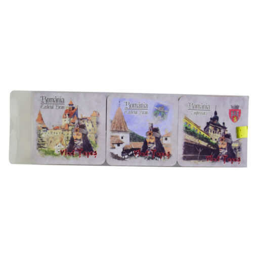 Suport pentru pahar realizat din carton absorbant - Design Romania