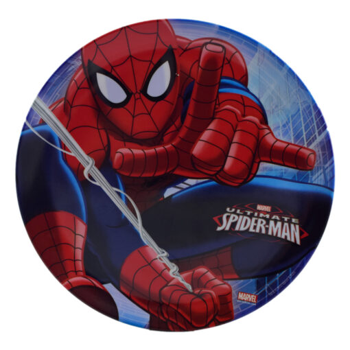 Farfurie intinsa realizata din melamina - Design Spiderman (Model 2)