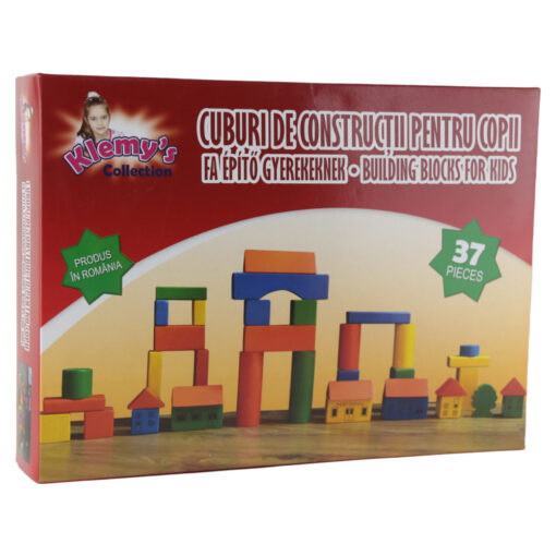 Cuburi de constructii din lemn, Klemy's Collection