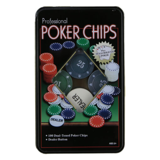 Set 100 jetoane poker, "Texas Hold 'em Poker"