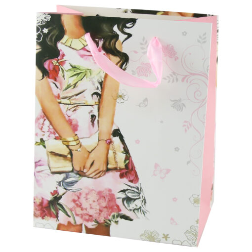 Punga cadou din hartie 18x23 CM - Fashion Lady