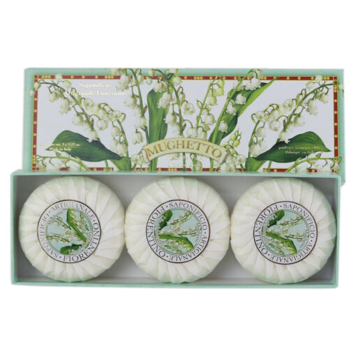 Set sapun Lacramioara Mughetto 3?100 gr, Saponificio Artigianale Fiorentino