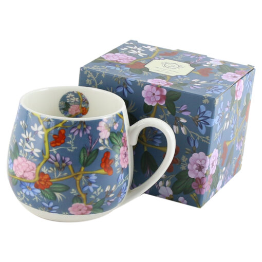 Cana portelan W.Kilburn "Blue" 430 ml, in cutie cadou