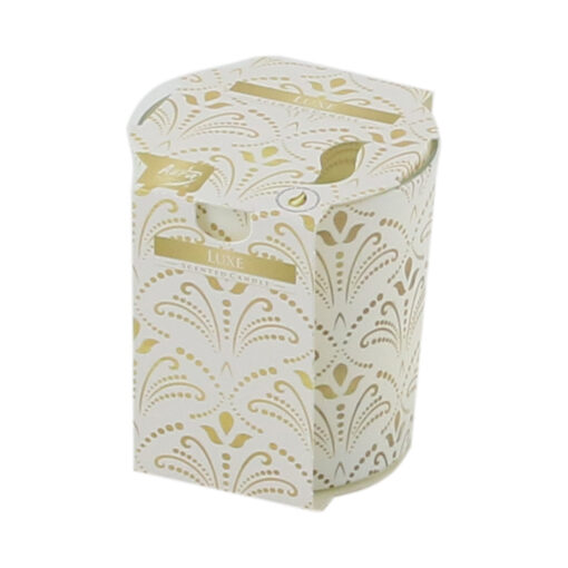 Lumanare parfumata in pahar sticla Luxe 7x8 CM, Bolsius