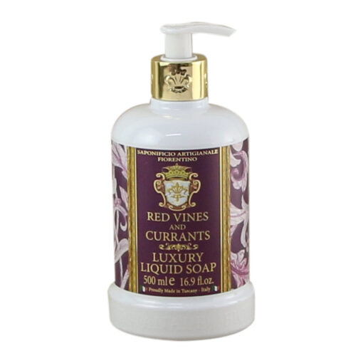 Sapun lichid Red Vines & Currants 500 ml, Saponificio Artigianale Fiorentino