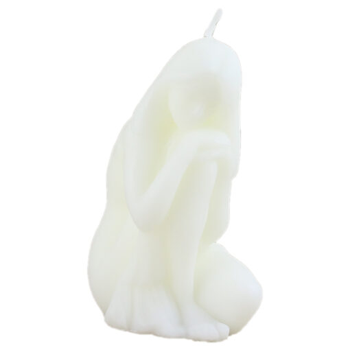 Lumanare decorativa Venus 12 CM, Alb