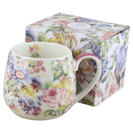 Cana portelan 430 ml, "Blanca", in cutie decorativa