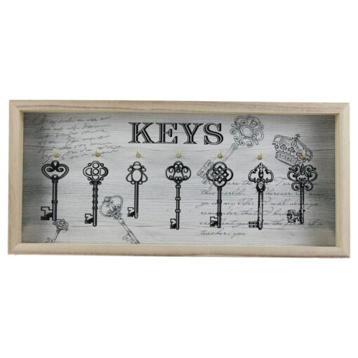 Suport pentru chei din lemn "Keys", 29x13 CM