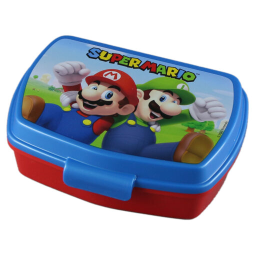 Cutie sandwich din plastic Super Mario 17x13 CM