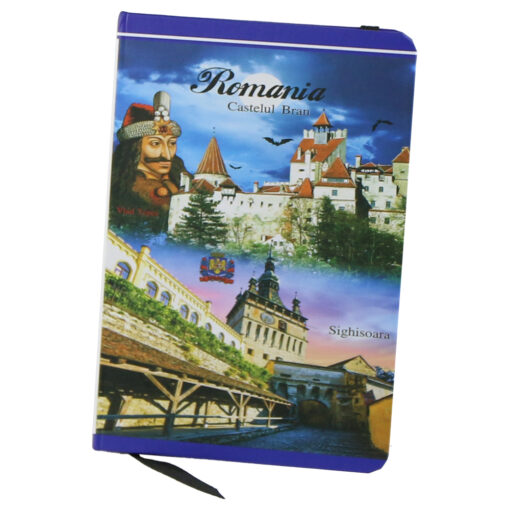 Agenda Souvenir Romania 10x15 CM, Castelul Bran/Sighisoara