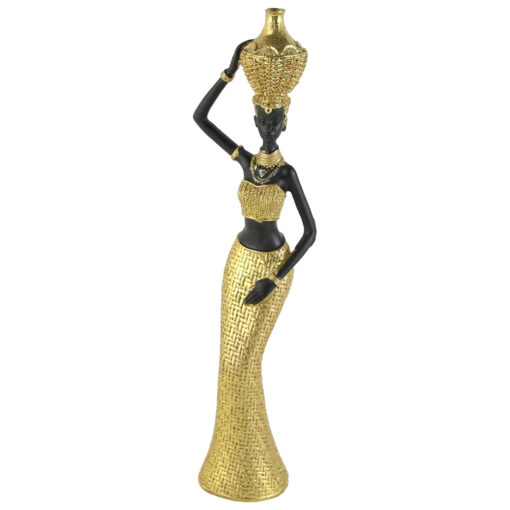 Statueta Negresa, din rasina 6x29 CM