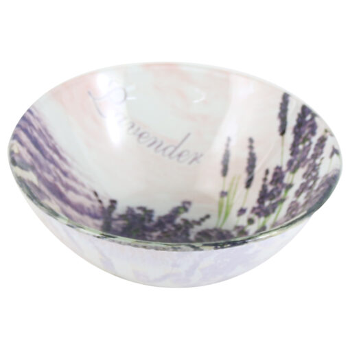 Bol din sticla 14.5 CM, Lavender