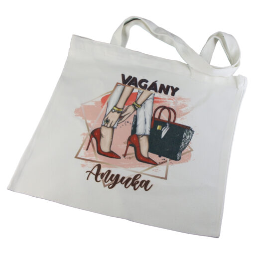 Sacosa textil "Vagany Anyuka" 40x40 CM