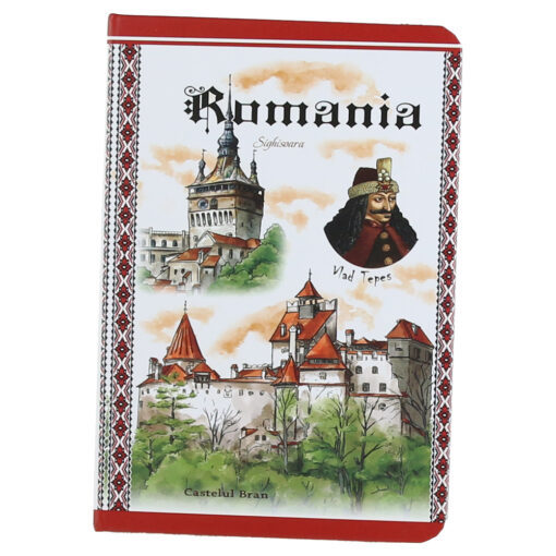 Agenda Souvenir Romania 10x15 CM, Castele
