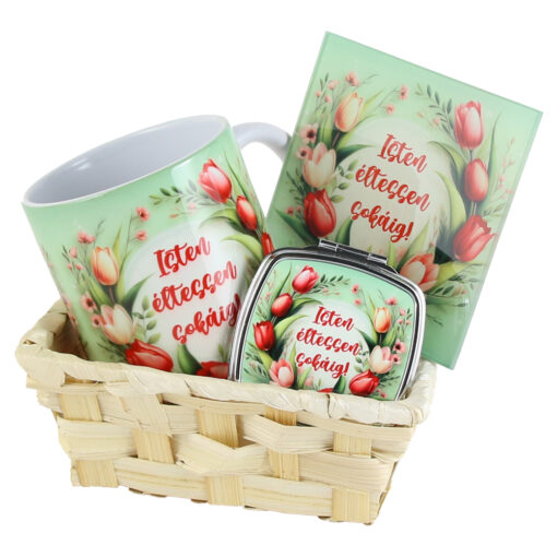 Set cadou "Isten eltessen sokaig", cu 4 piese