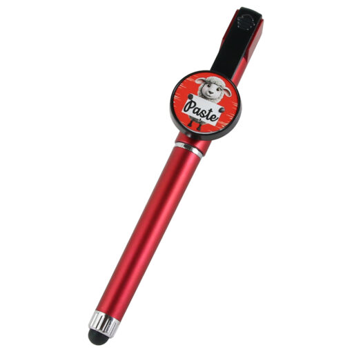 Pix touchscreen "Paste", miel, 14 CM, rosu