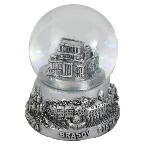 Glob decorativ Biserica Neagra, Brasov 7x9 CM