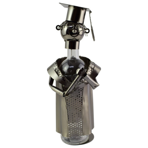 Suport pentru vin din metal Absolvent 12x36 CM
