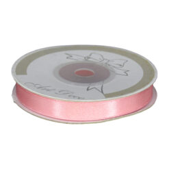 Rola panglica satin Roz 10 mm x 25 m, Art Deco