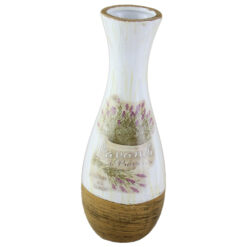 Vaza din ceramica Lavande de Provence 9x25 CM - Model 3