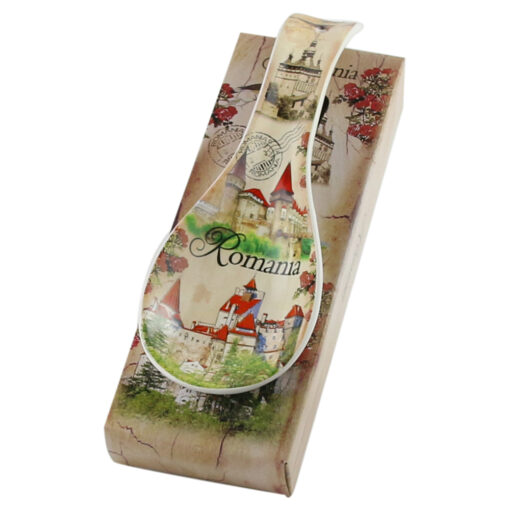 Suport lingura din ceramica 9x26 CM, Castele, Romania - 511