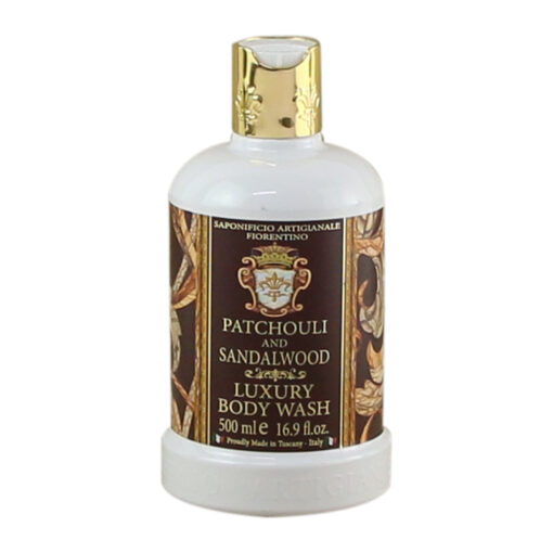 Gel de dus Patchouli & Sandalwood 500 ml, Saponificio Artigianale Fiorentino