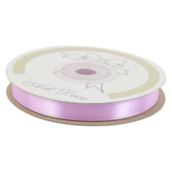Rola panglica satin Roz 10 mm x 25 m