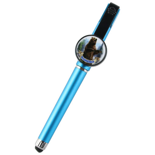 Pix touchscreen "Romania" 14 CM, Urs, albastru