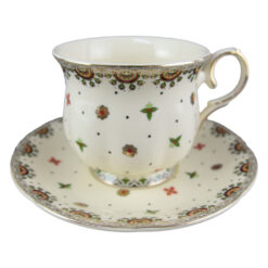 Ceasca cu farfurie 260 ml "Casablanca" in cutie decorativa