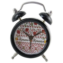 Ceas mini Souvenir Romania 5x7 CM, Motive traditionale