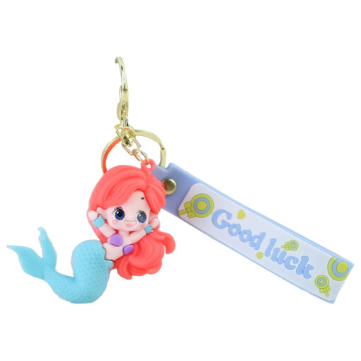 Breloc Sirena, "Goodluck", din plastic