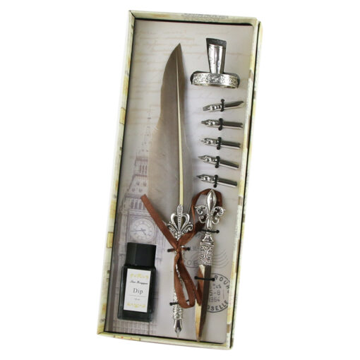 Set Pana de scris Big Ben - 9 piese
