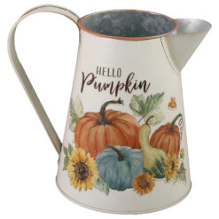 Cana din metal 13x16 CM, "Hello Pumpkin", dovlecei